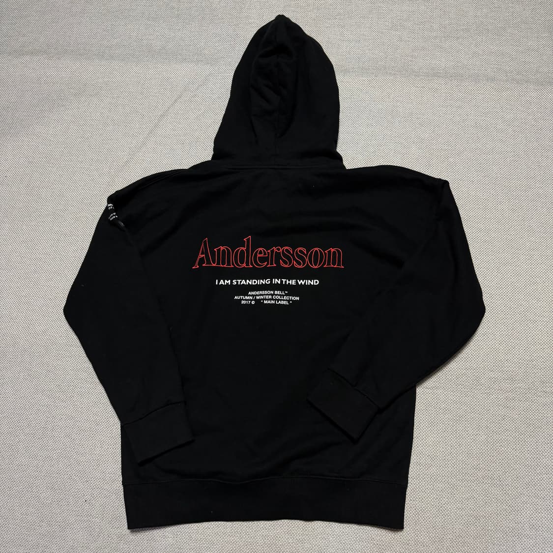 앤더슨벨 17fw 빅로고 후드티 상품이미지6