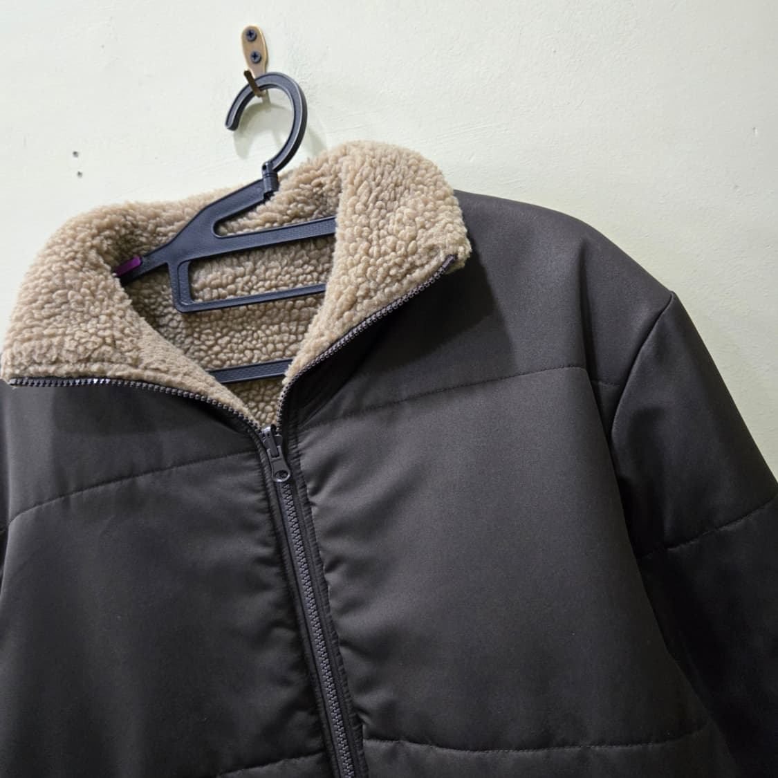 캉골 양면 플리스 패딩 자켓 M 상품이미지5