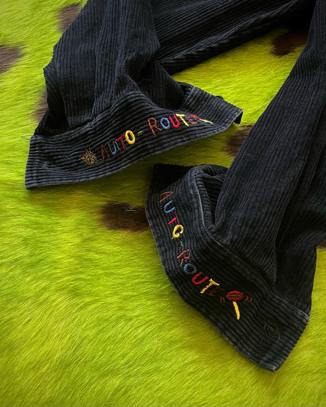 Kitsch Embroidery Corduroy Old Work JK 상품이미지8