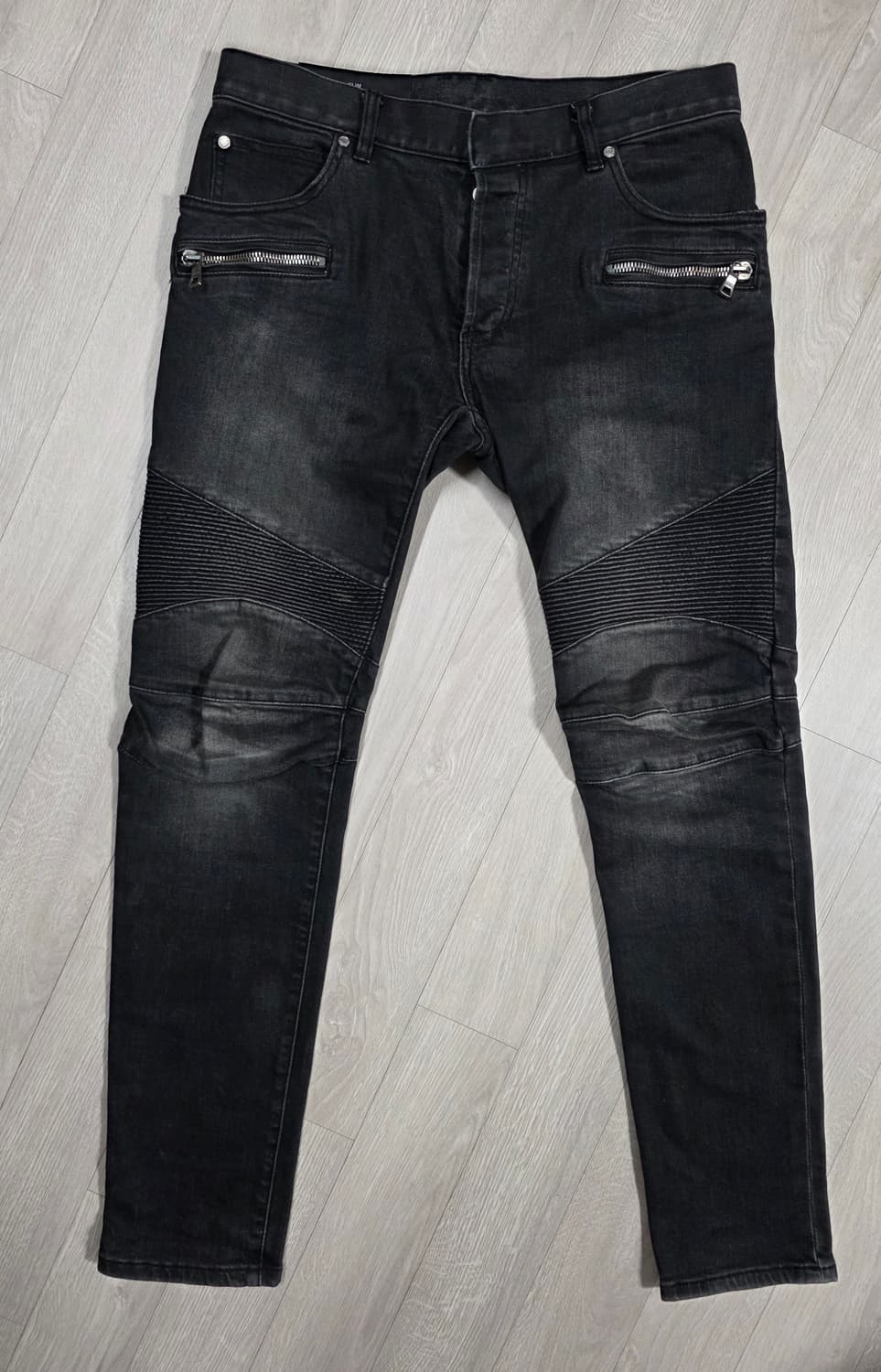 [정품] 발망 블랙 바이커진.  싸이즈 32 상품이미지1