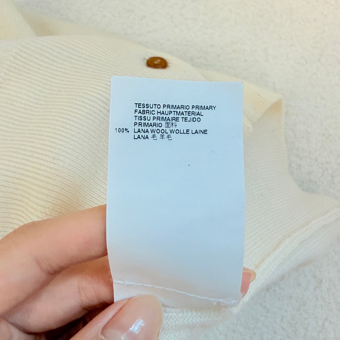 비비안웨스트우드 미니 로고 울 가디건 상품이미지5