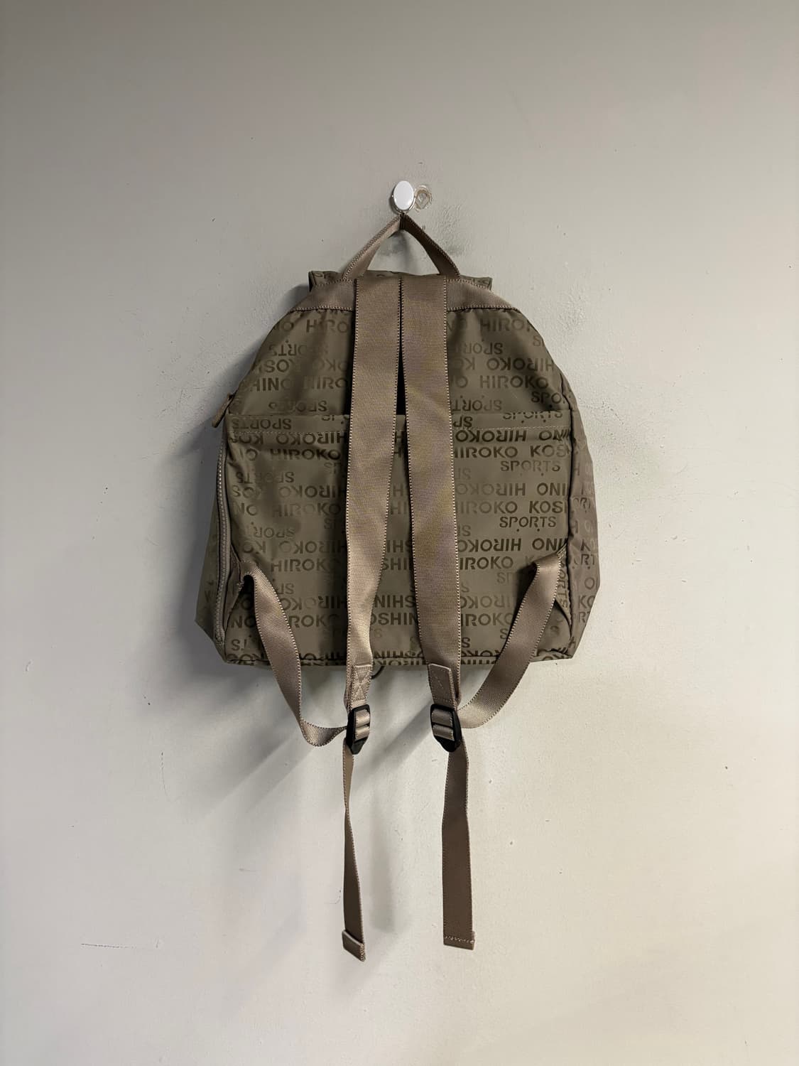 HIROKO KOSHINO SPORTS logo nylon backpac 상품이미지4