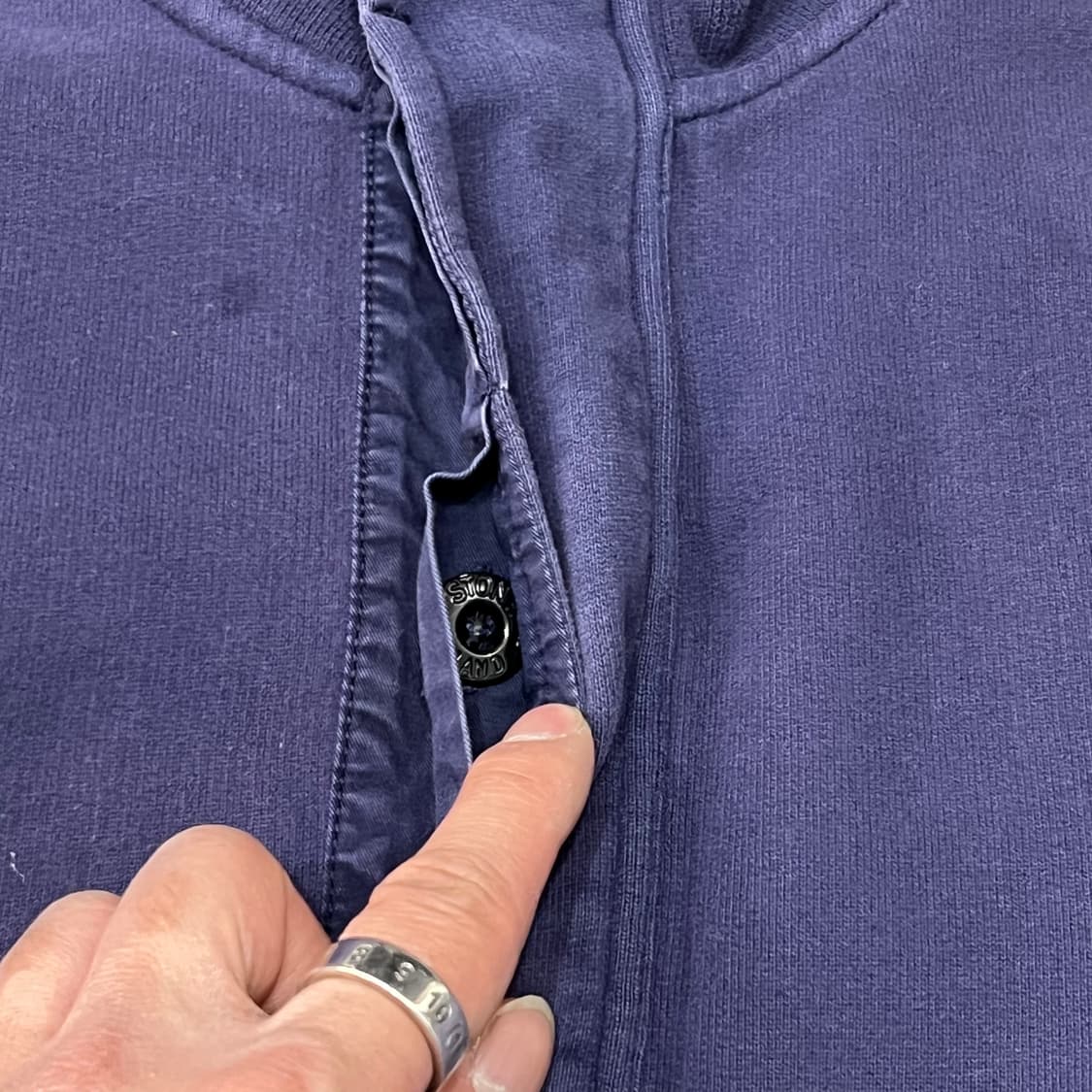  스톤아일랜드 반집업 스웻셔츠 y14617 상품이미지4