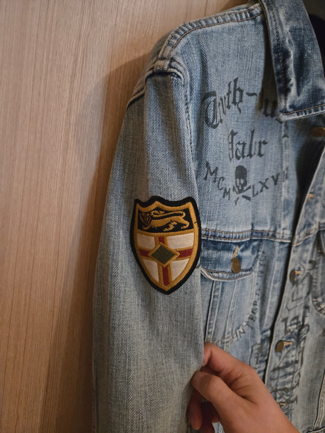 폴로 랄프로렌 그래픽로고 데님 트러커 [105사이즈]새제품 상품이미지3