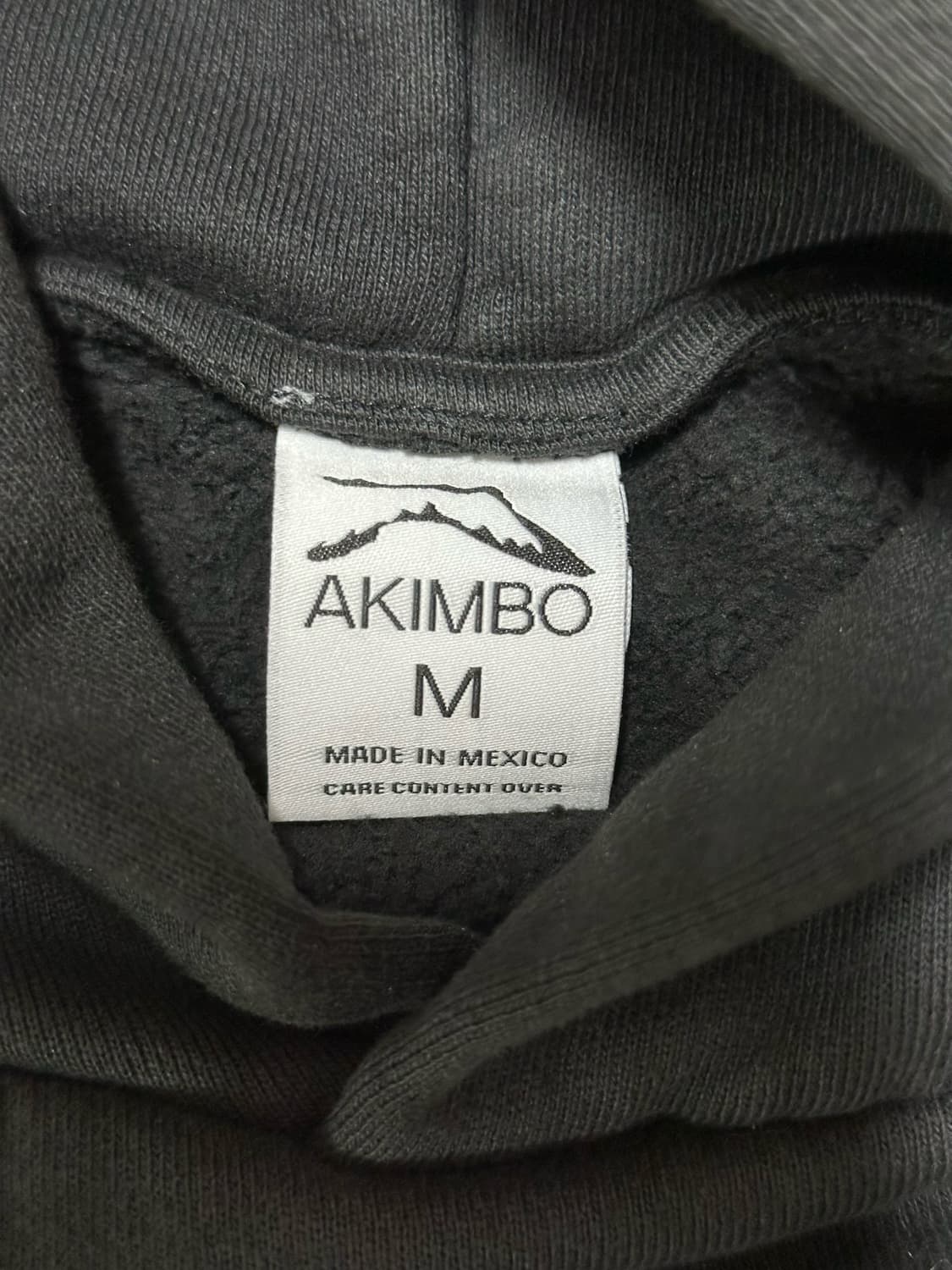 아킴보 클럽 Range Hoodie 블랙 M 상품이미지3
