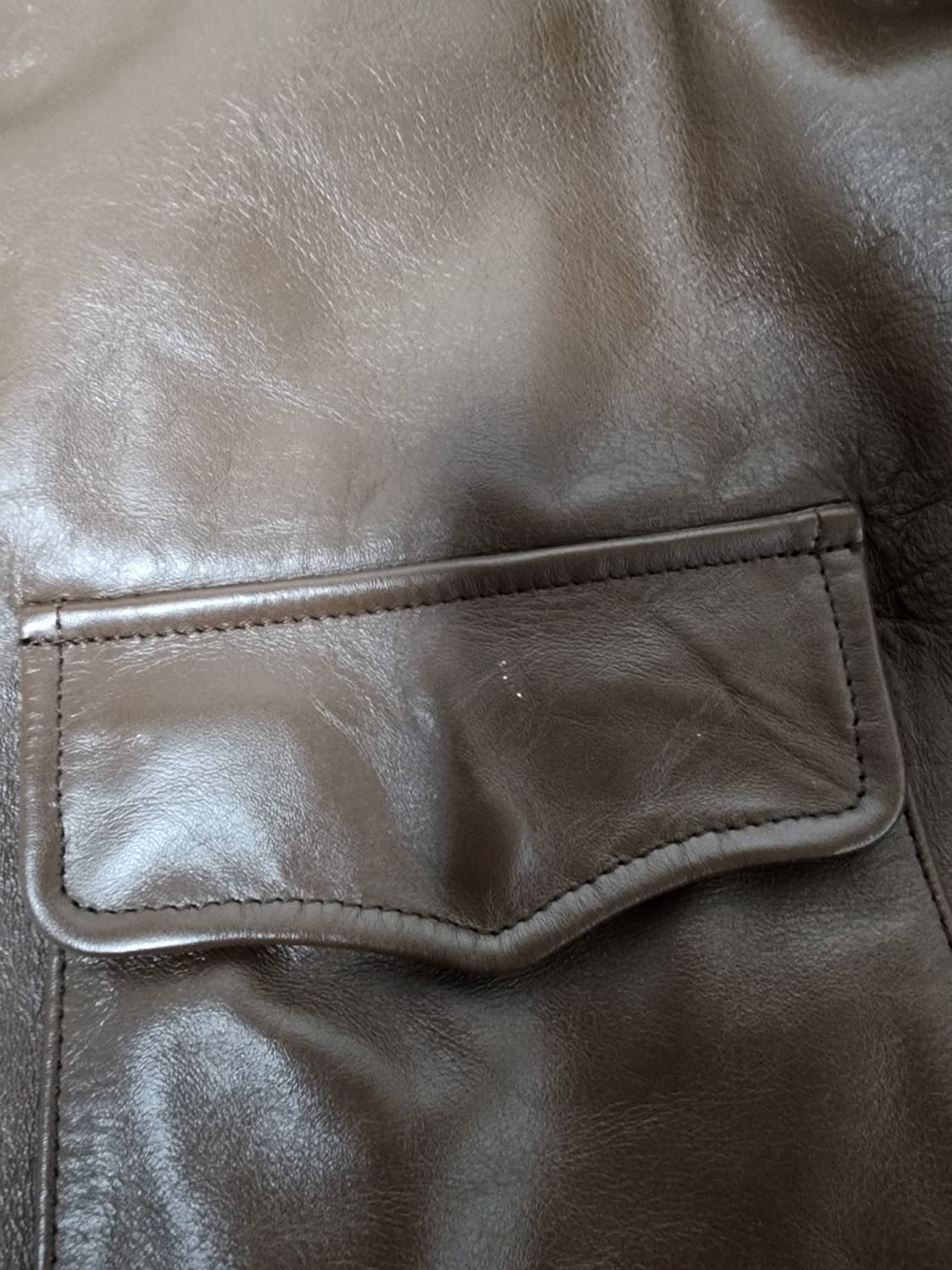 US AUTHENTIC MFG CO. A-2 말가죽 자켓 상품이미지2