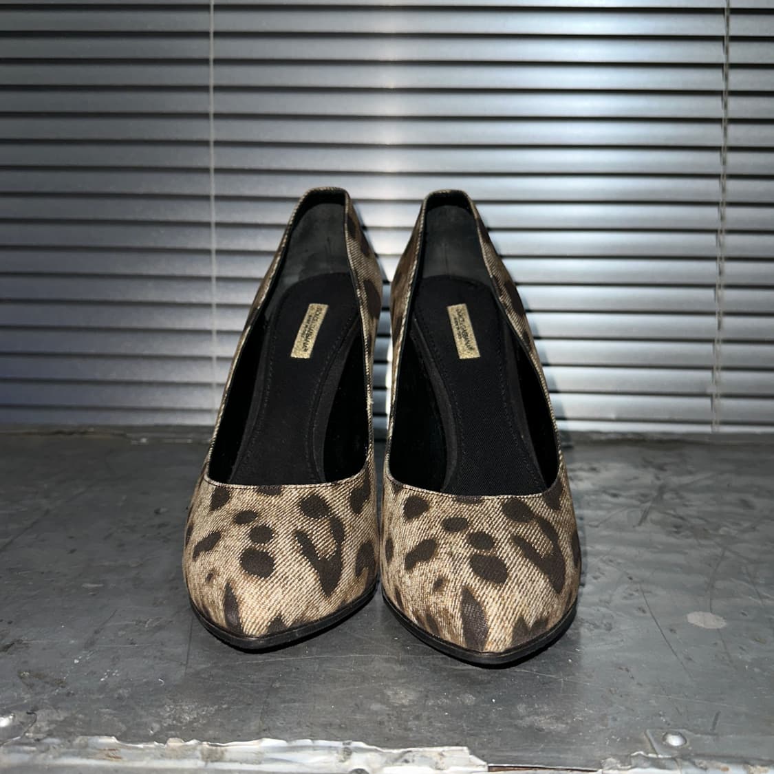 00s 돌체앤가바나 치타 프린트 펌프스 상품이미지4