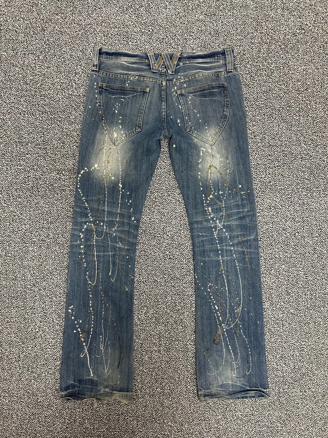 로우라이즈 세미 부츠컷 데님 팬츠 상품이미지6