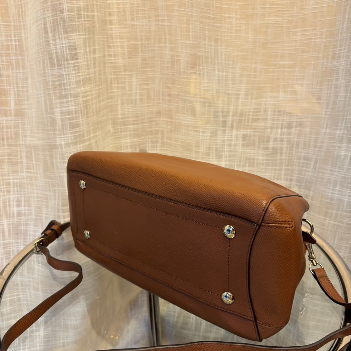 정품 코치 가죽 투웨이 토트백     상품이미지6