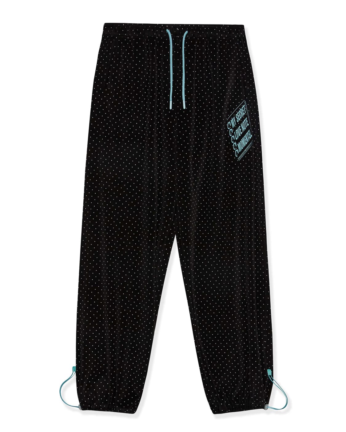 모멘텔 Dot Diary Pants (Black)  상품이미지1