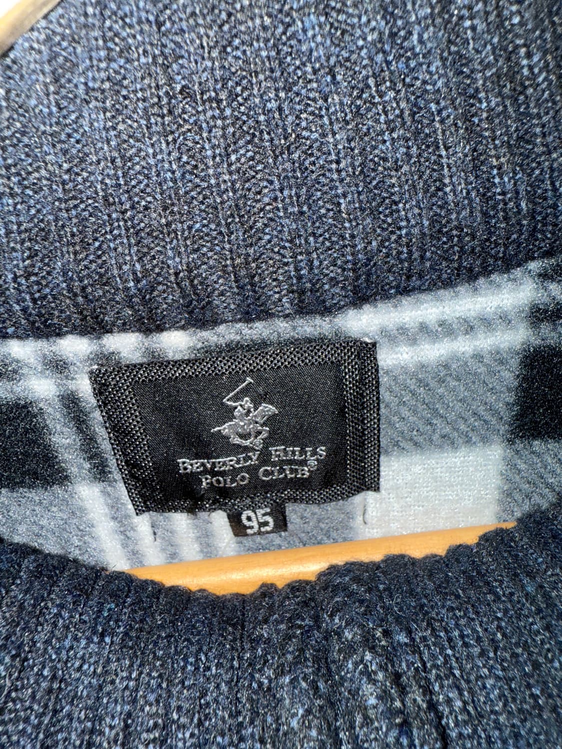 비버리힐스 폴로클럽 퀼팅 니트 M 상품이미지7