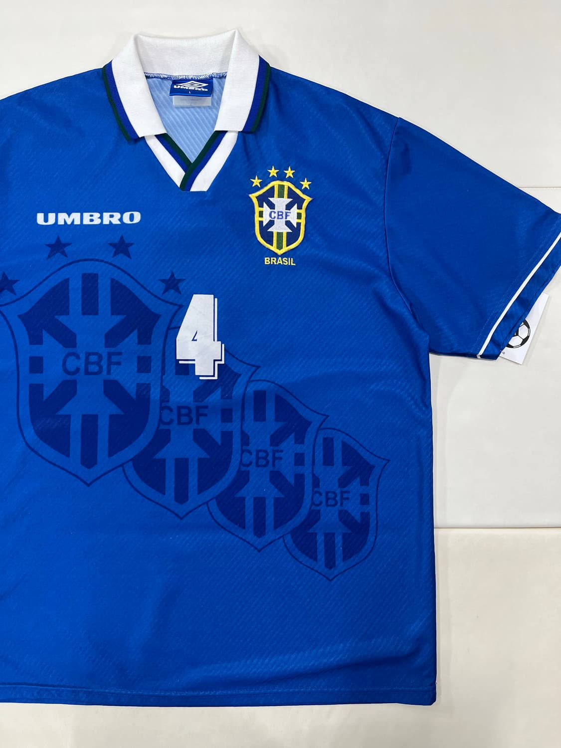 엄브로 94-96 브라질 어웨이 호나우당 상품이미지5