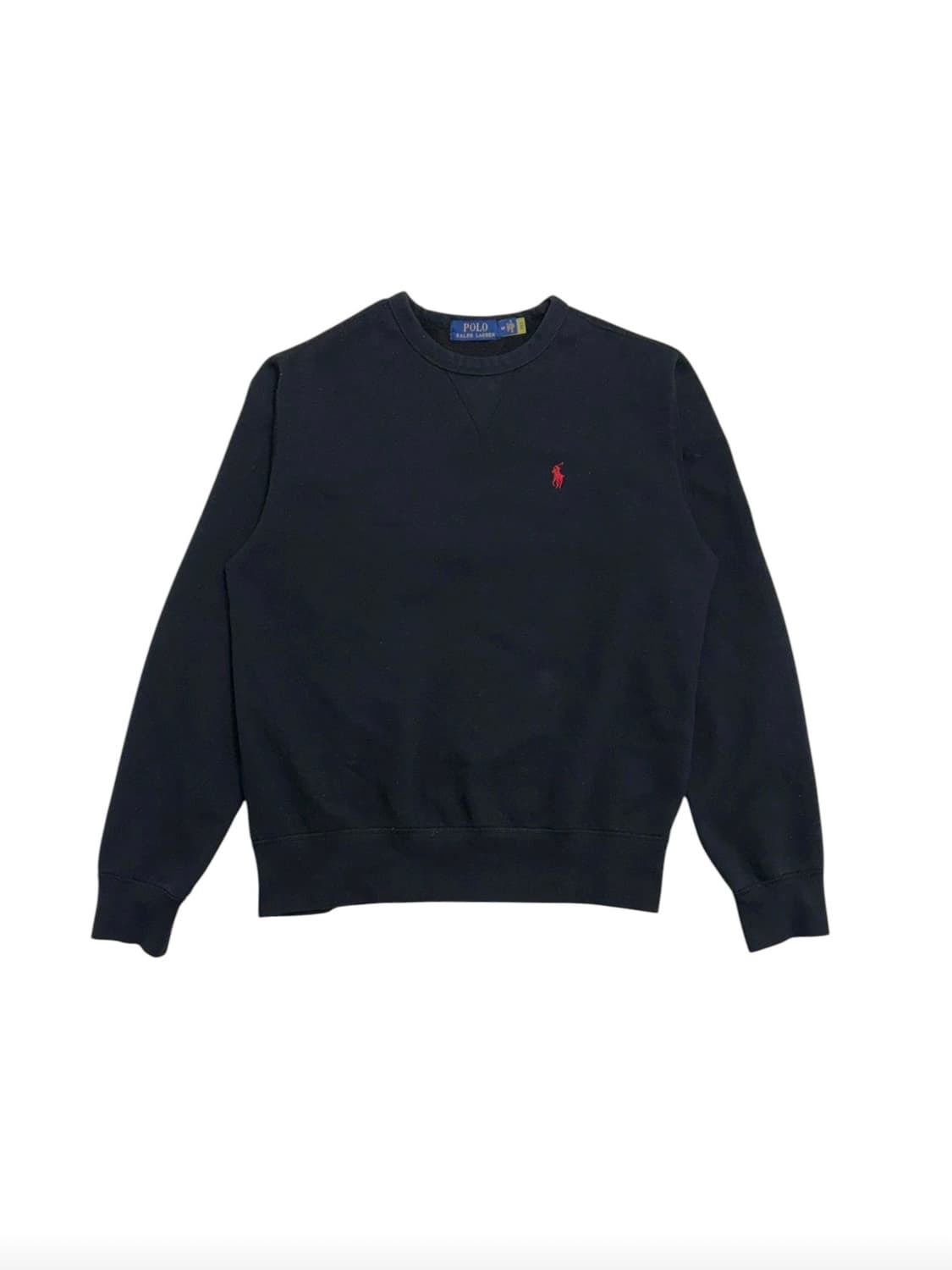 폴로 맨투맨 블랙 상품이미지1