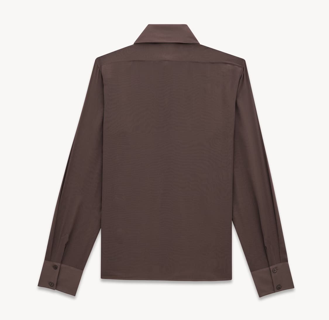 [차은우님 착용] 생로랑 25ss 크레페 실크 셔츠 상품이미지3