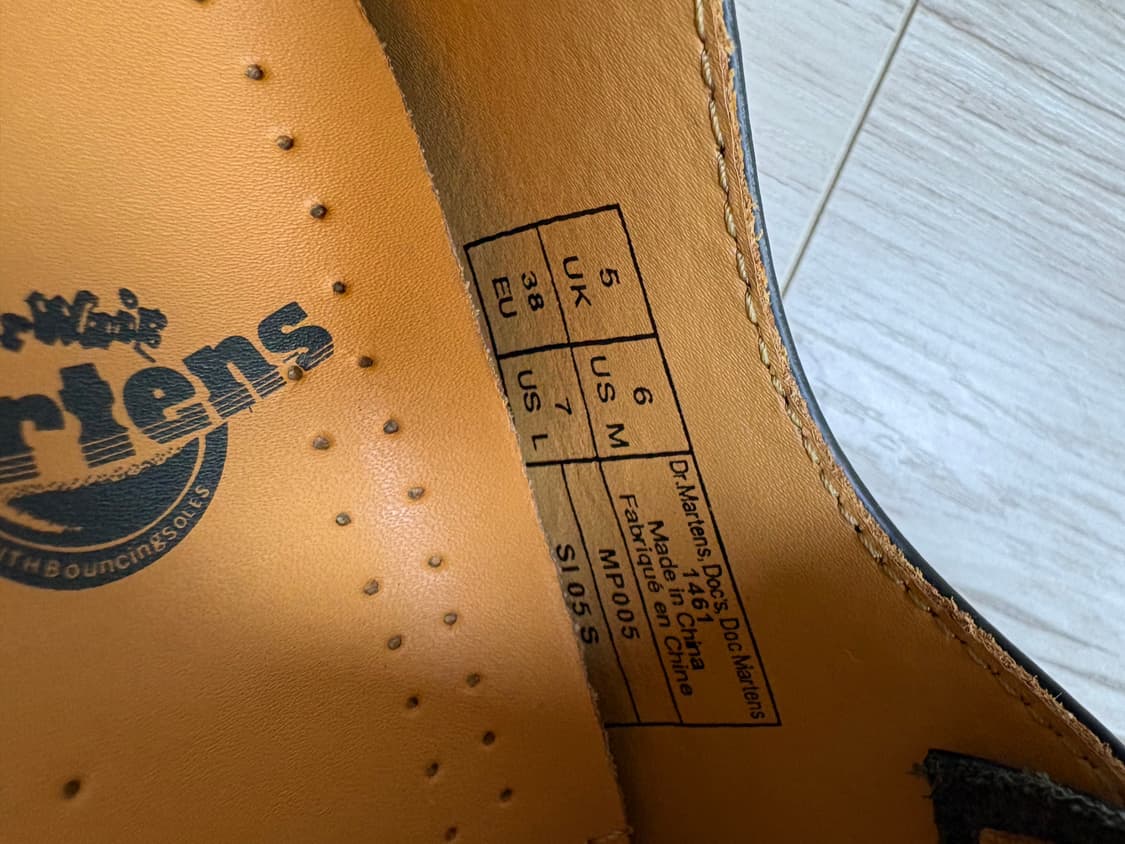 닥터마틴 1461 3홀 스무스 240 상품이미지7