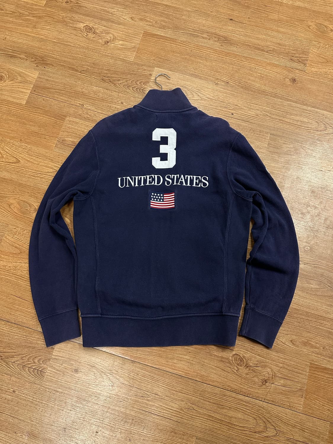 (L)폴로랄프로렌 치프키프 빅포니 USA 성조기 코튼 집업 상품이미지4