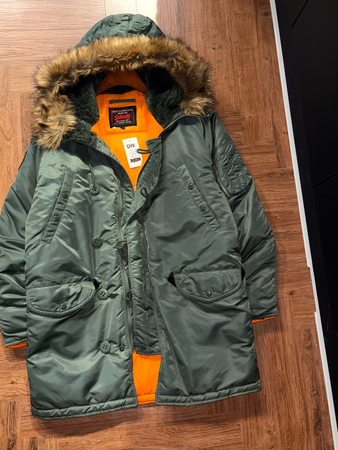 쇼트 밀리터리 N-3B 야상패딩 상품이미지1