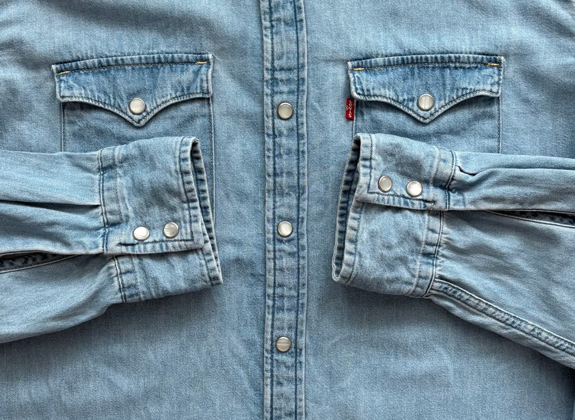 Levi's 리바이스 데님 웨스턴 셔츠 상품이미지6