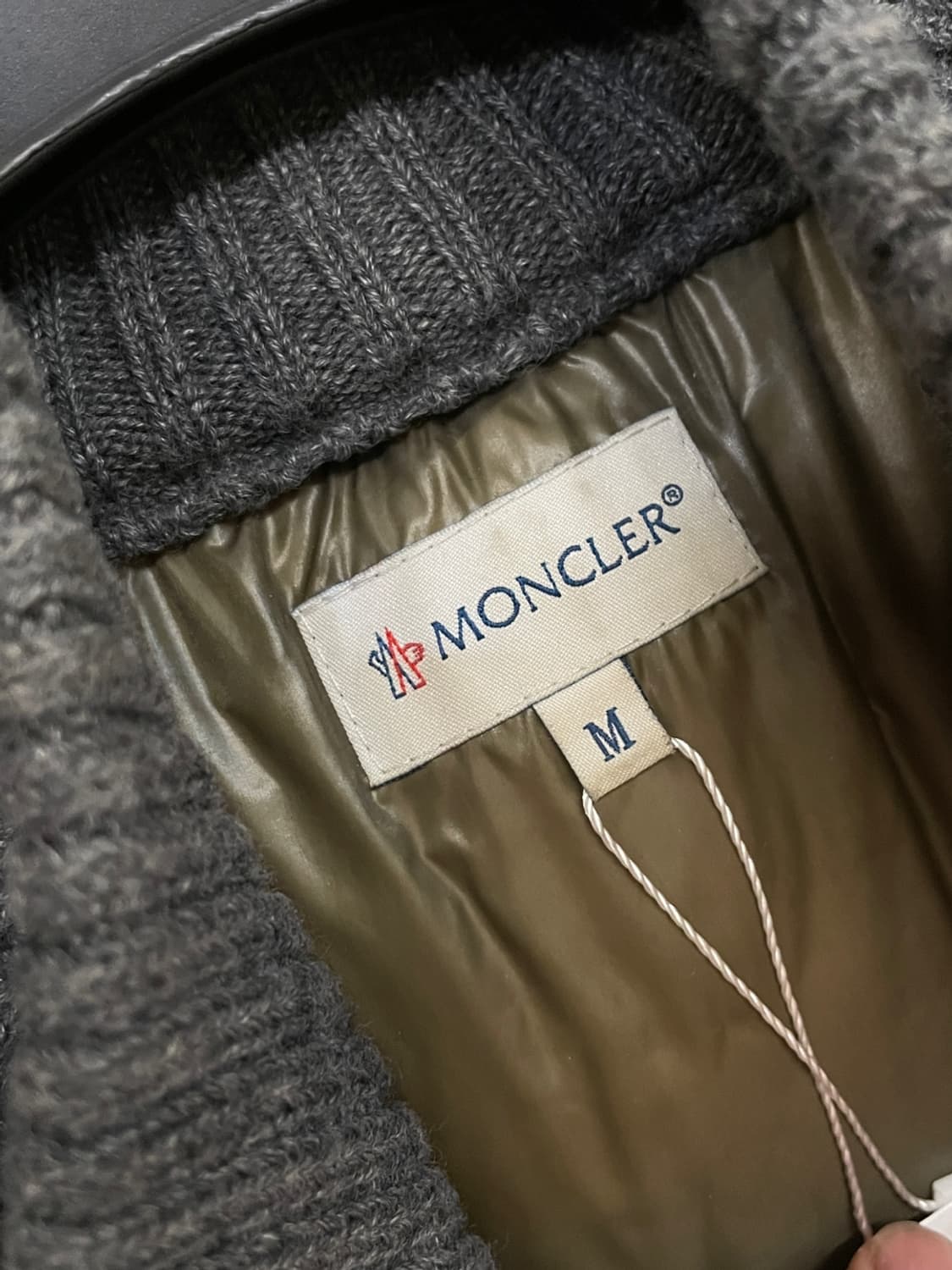 몽클레어 후드 니트 패딩 상품이미지8