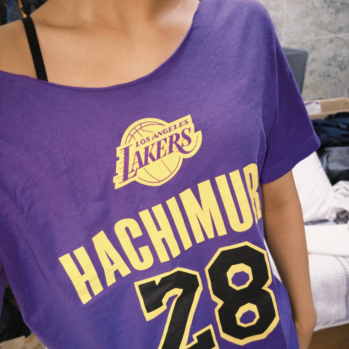 Nba lakers 레이커스 오프셜더 상품이미지3