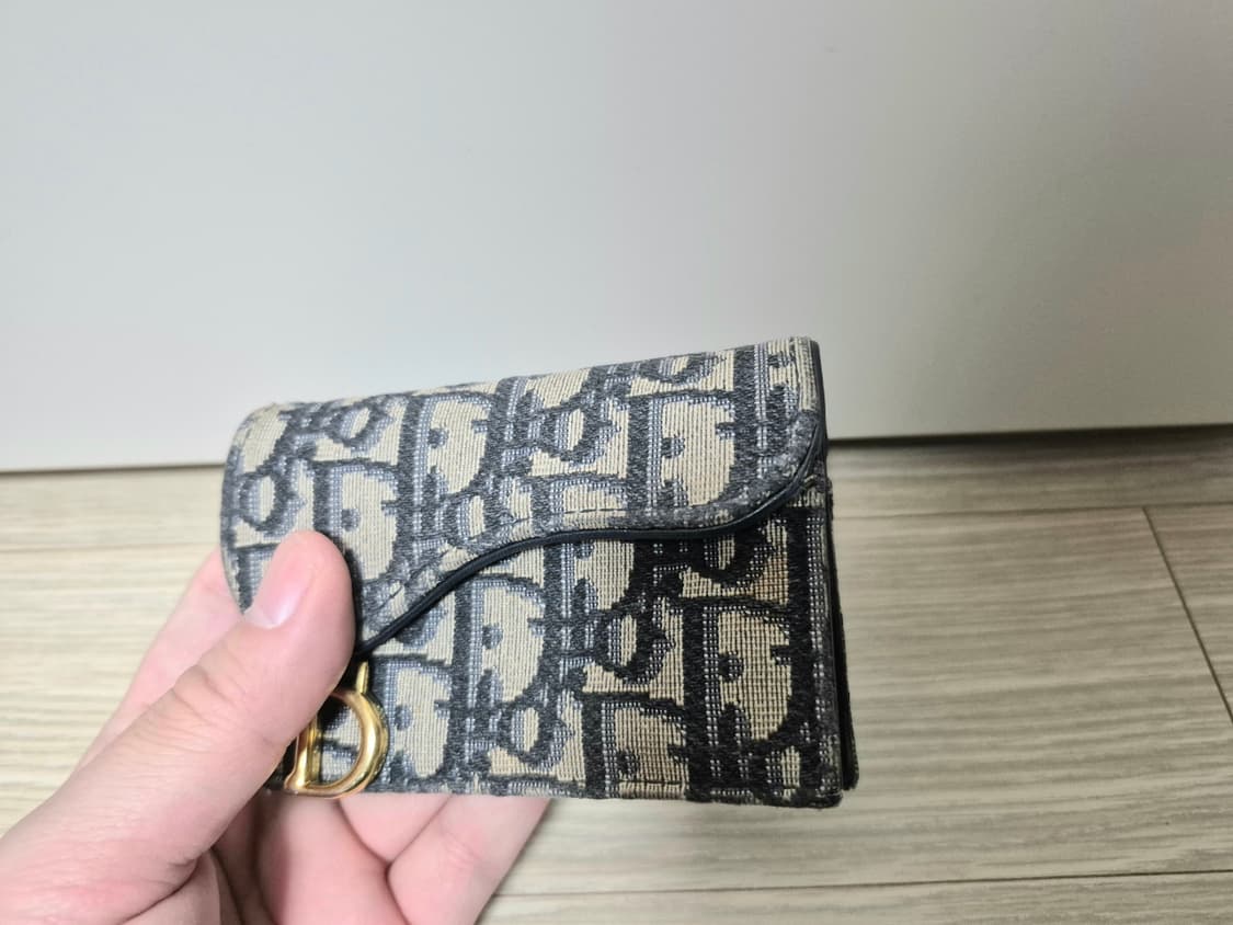 디올 정품 오블리크 새들 카드지갑 팝니다 상품이미지7