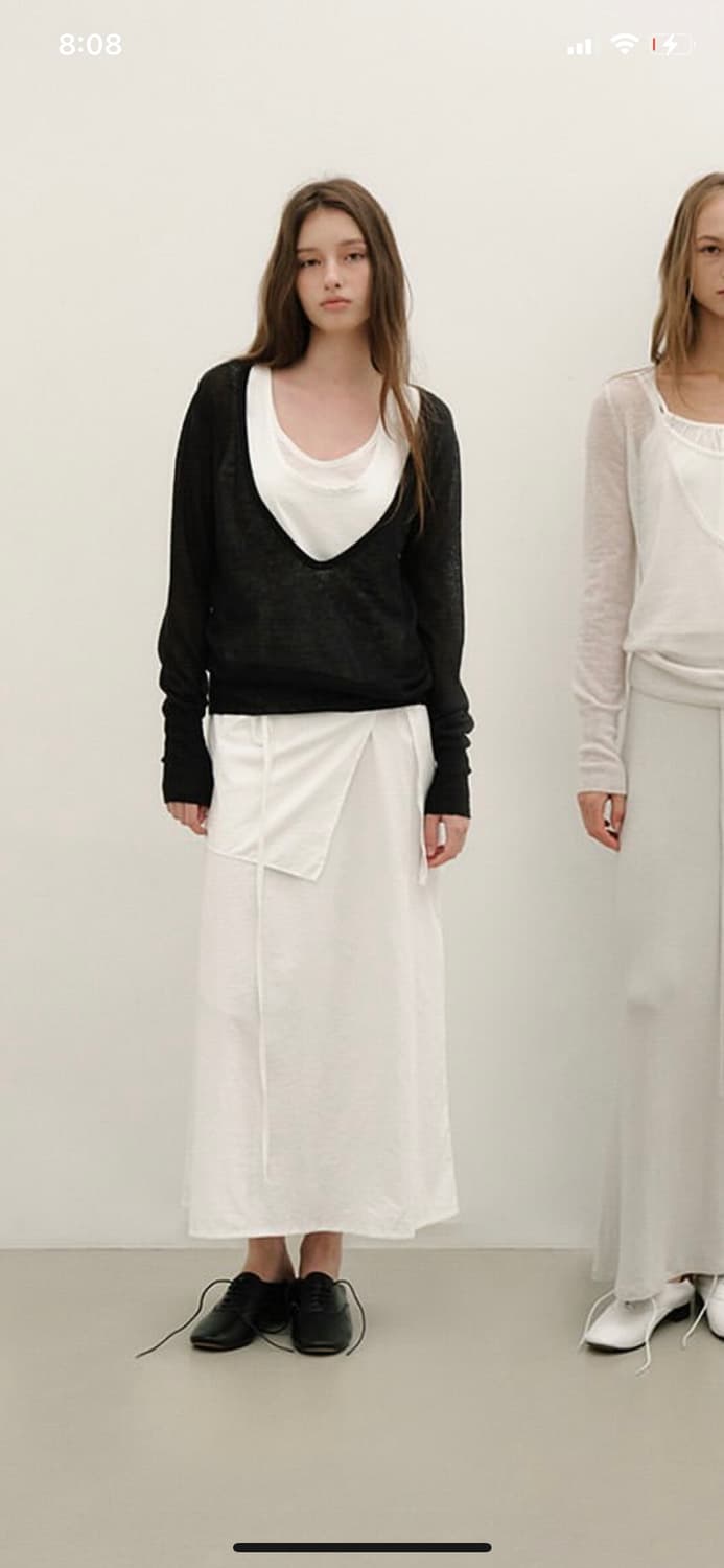 로우타이드 TWO WAY LAYERED WRAP DRESS 상품이미지2