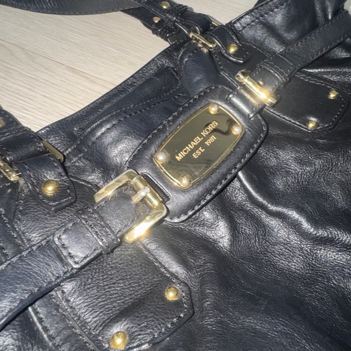 마이클코어스 가죽 숄더백 상품이미지4