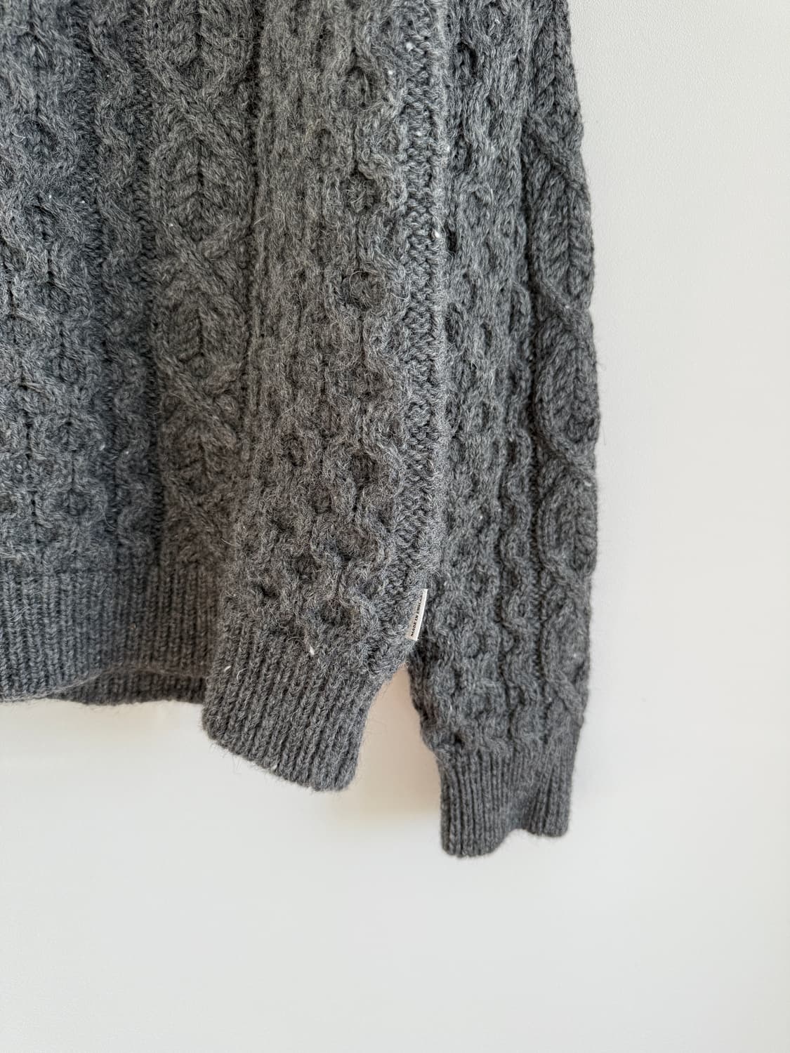 PEREGRINE 헤비울 아란 니트(ENGLAND) 상품이미지3