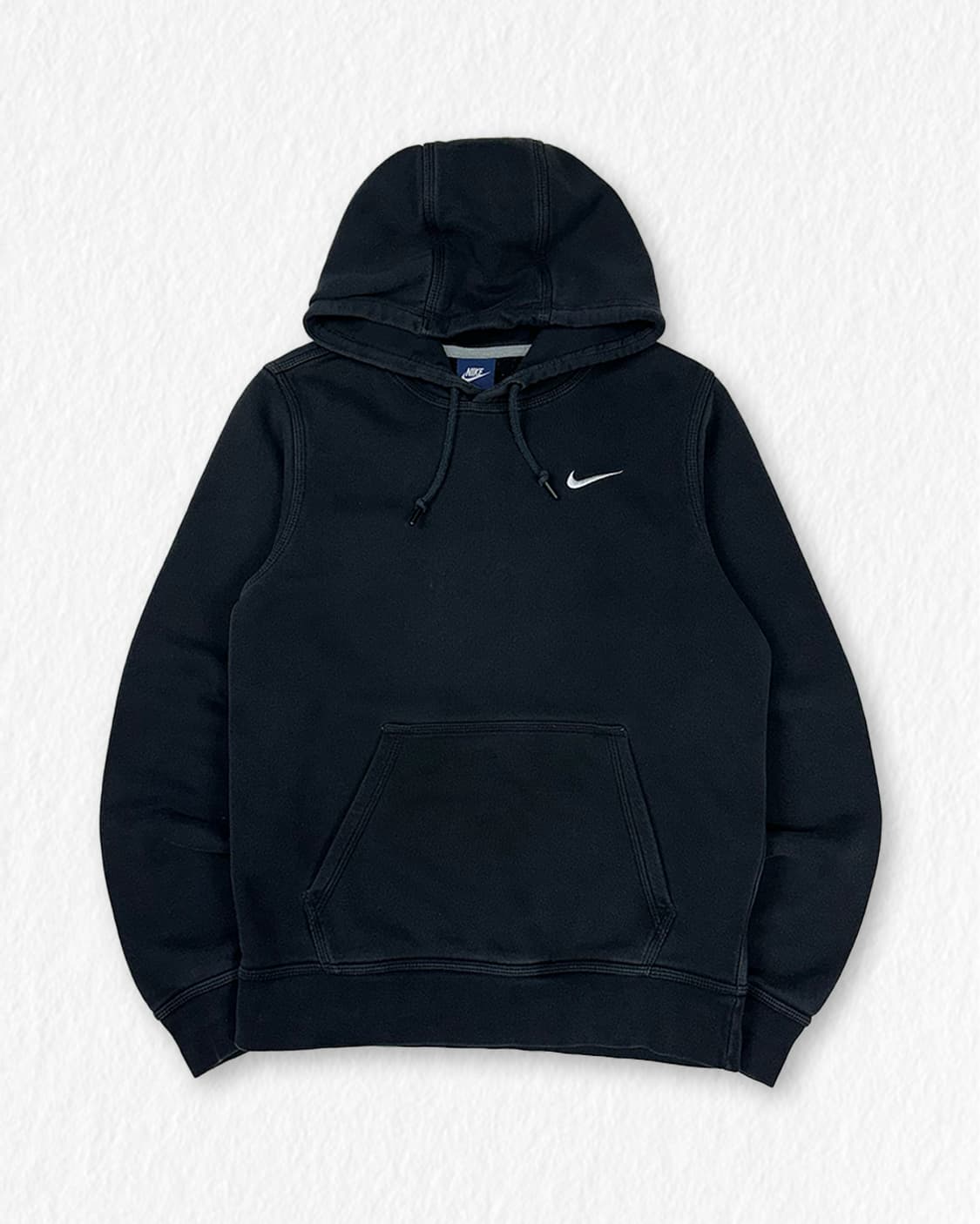 나이키 기모 후드 블랙 상품이미지1