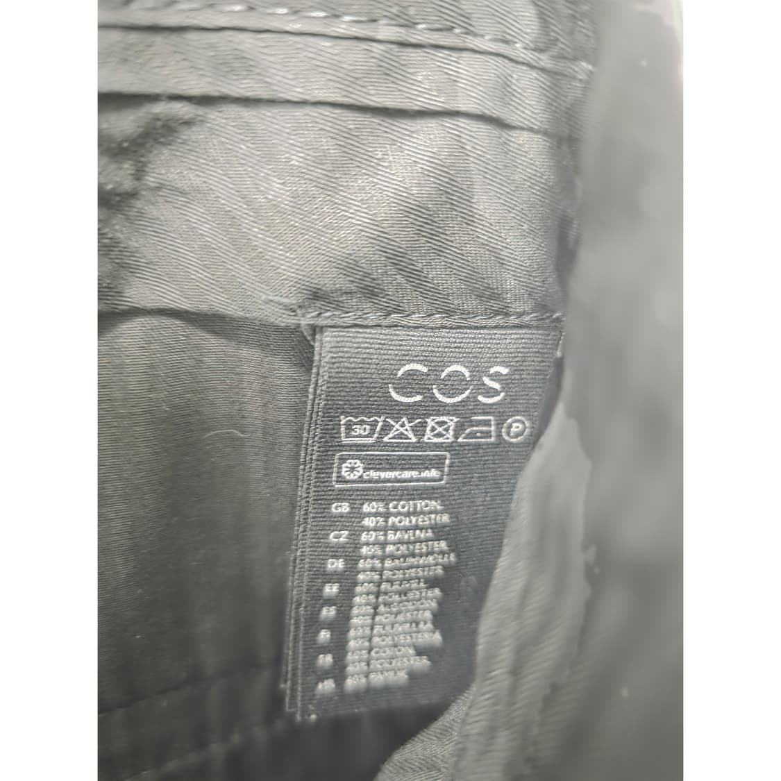 코스 COS 블랙 카고 팬츠 32인치 상품이미지3