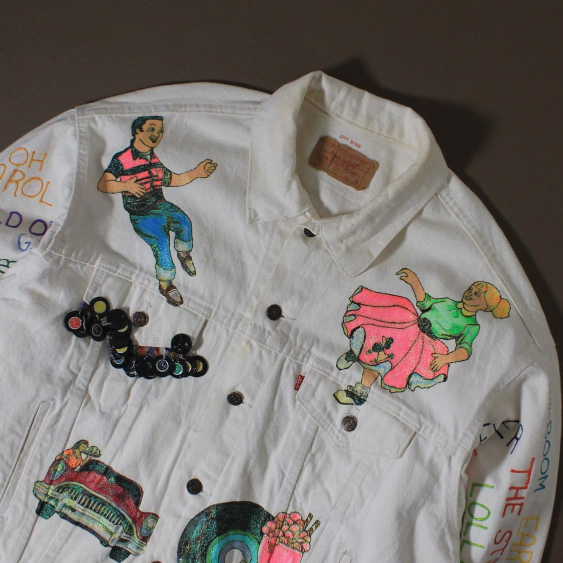 90s Levi’s  리바이스 70507 커스텀 데님 자켓 L012 상품이미지3