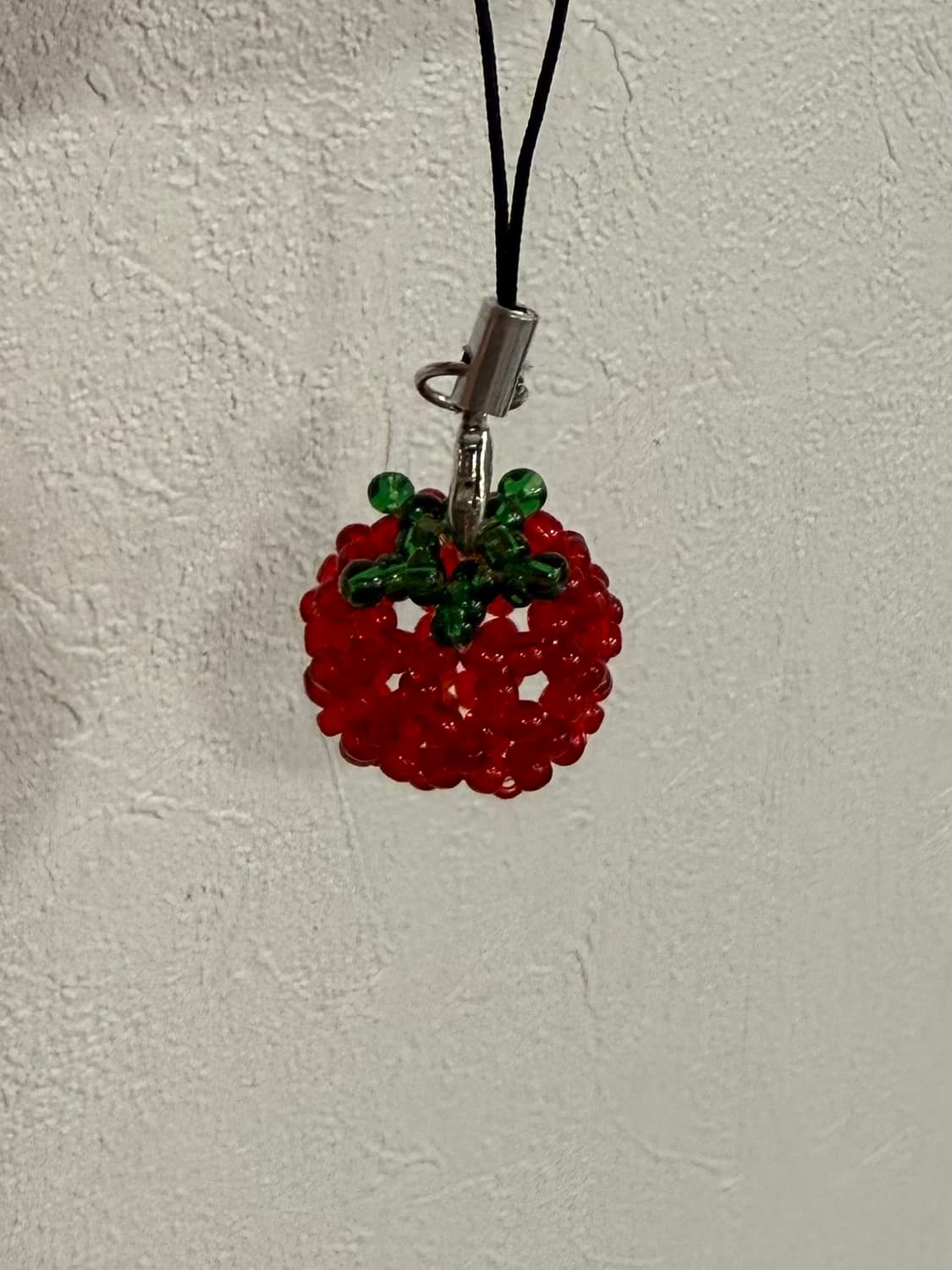 토마토 비즈 키링 2개(설명 참고) 상품이미지1