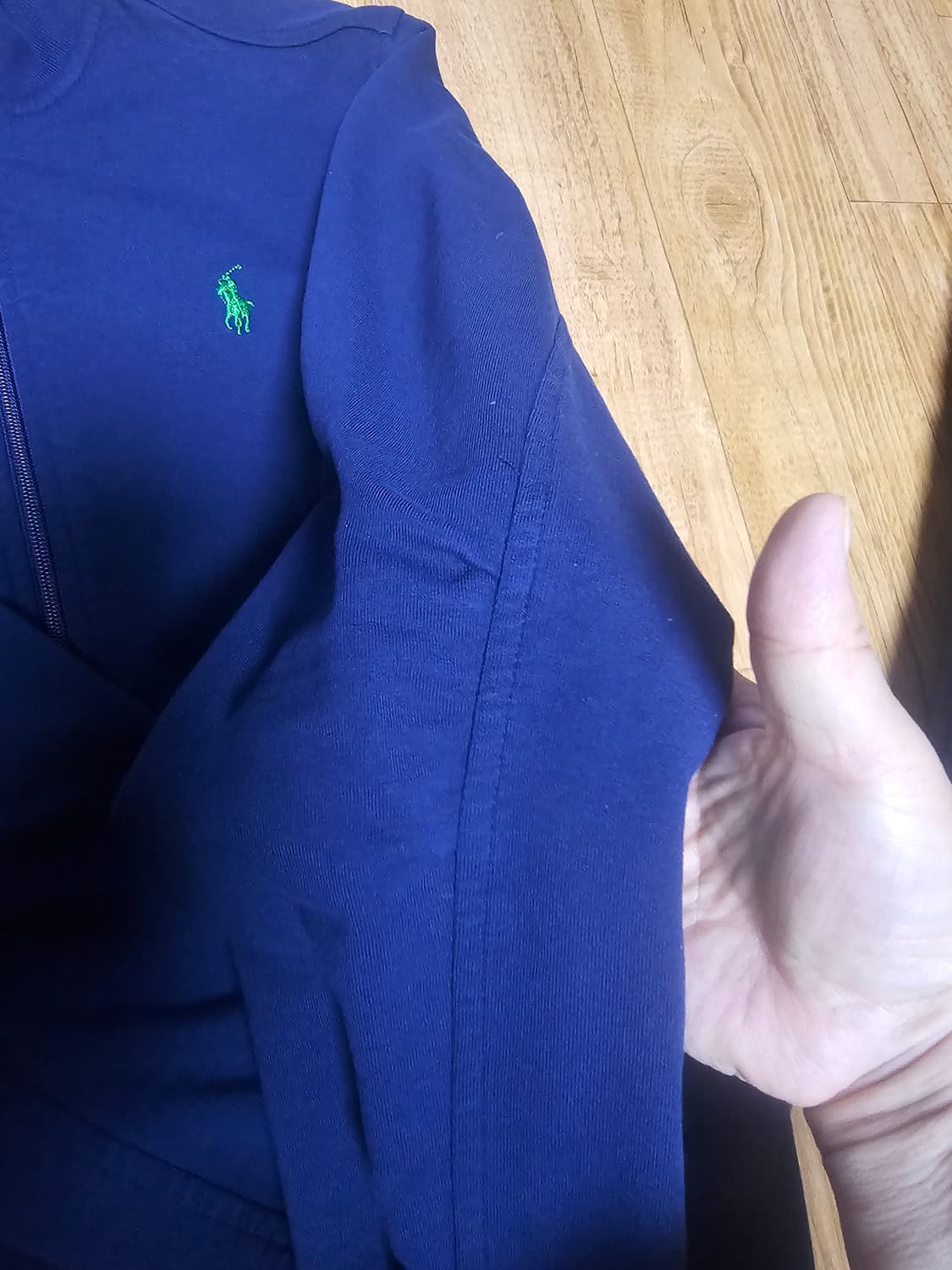 폴로 랄프로렌 골프 네이비 집업
 상품이미지2