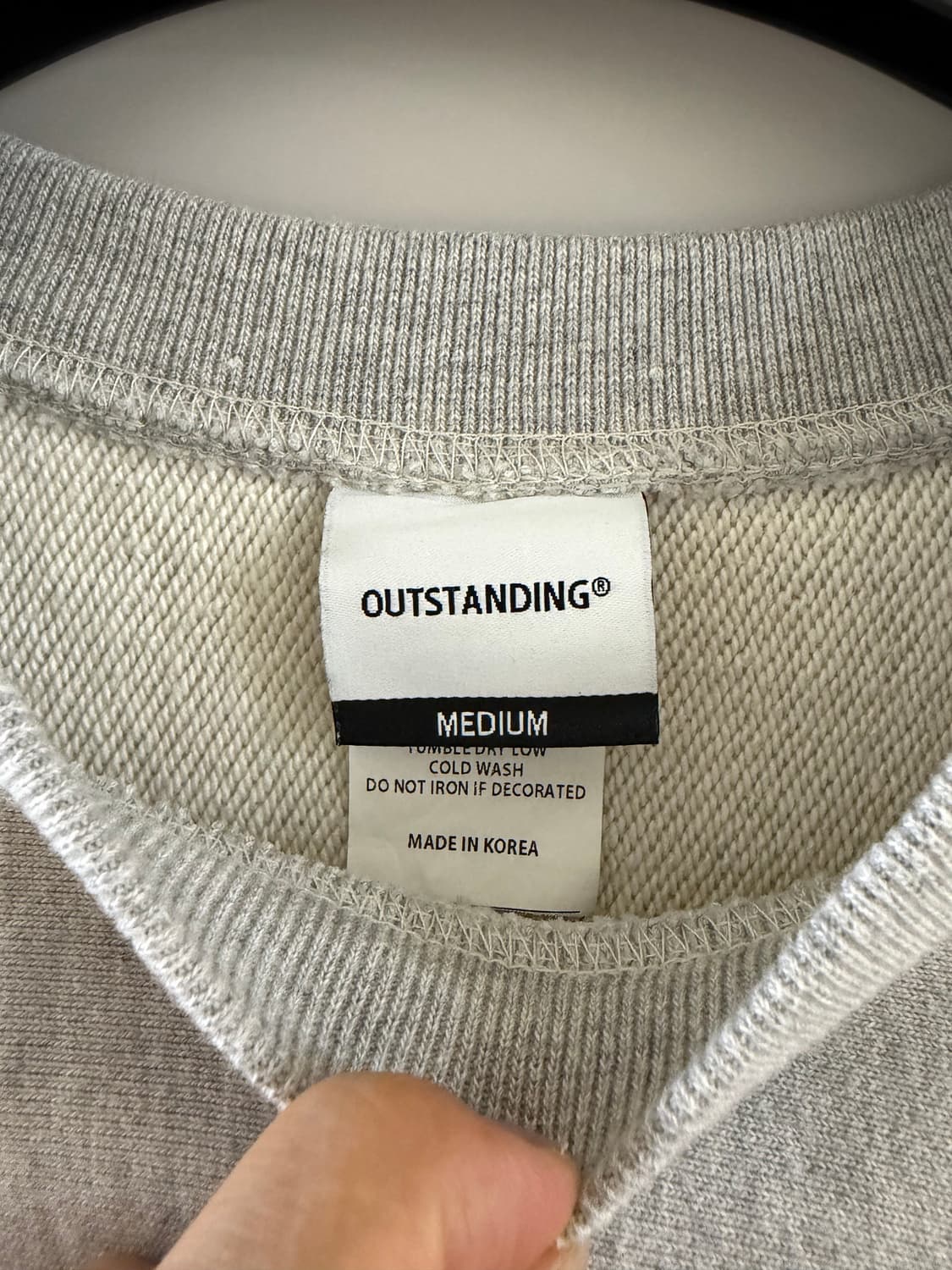 (M)아웃스탠딩 맨투맨 상품이미지6