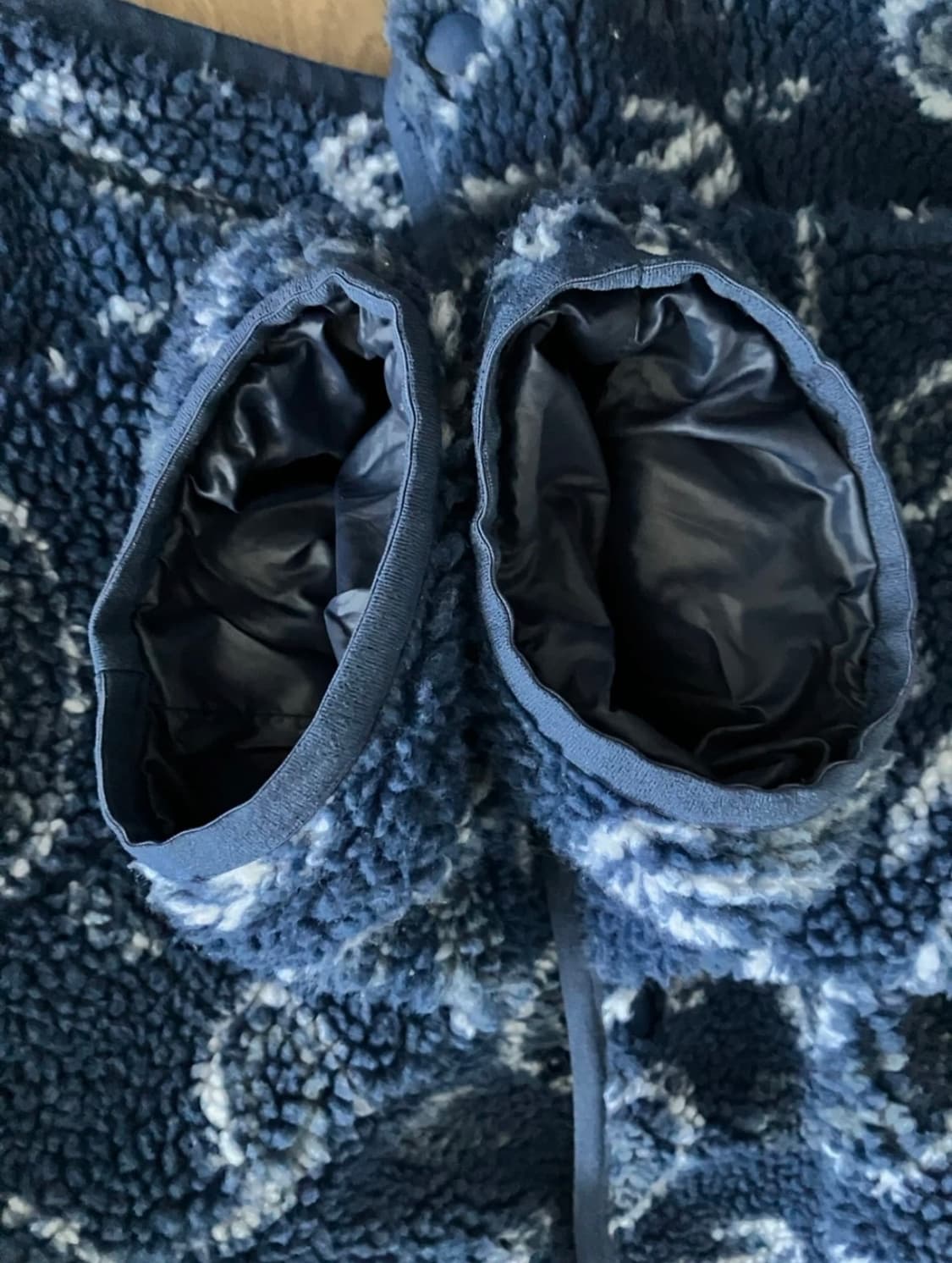 홈바디띵즈 플리스 자켓 네이비  상품이미지4