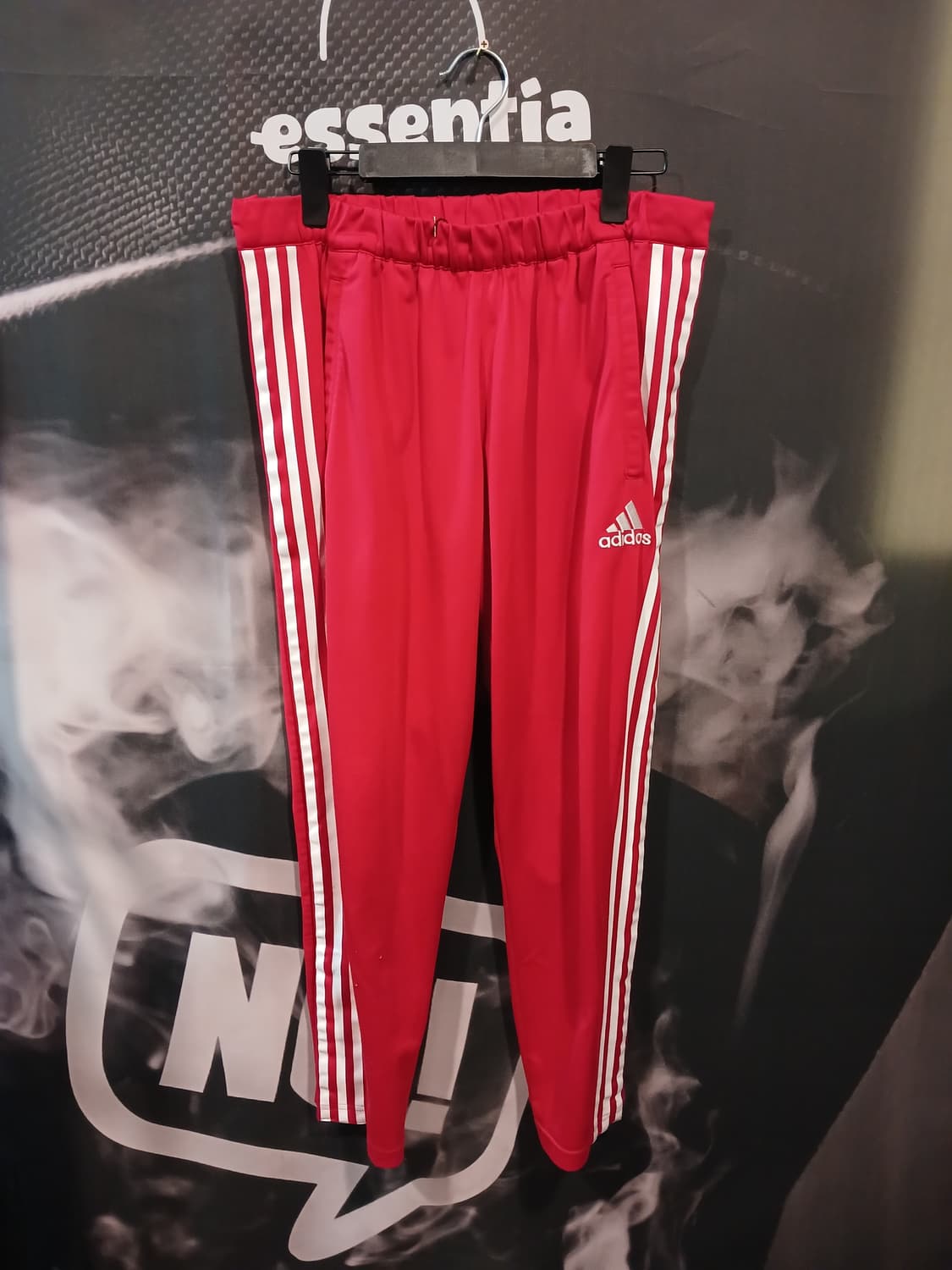 아디다스 삼선 트레이닝 바지 레드 상품이미지1