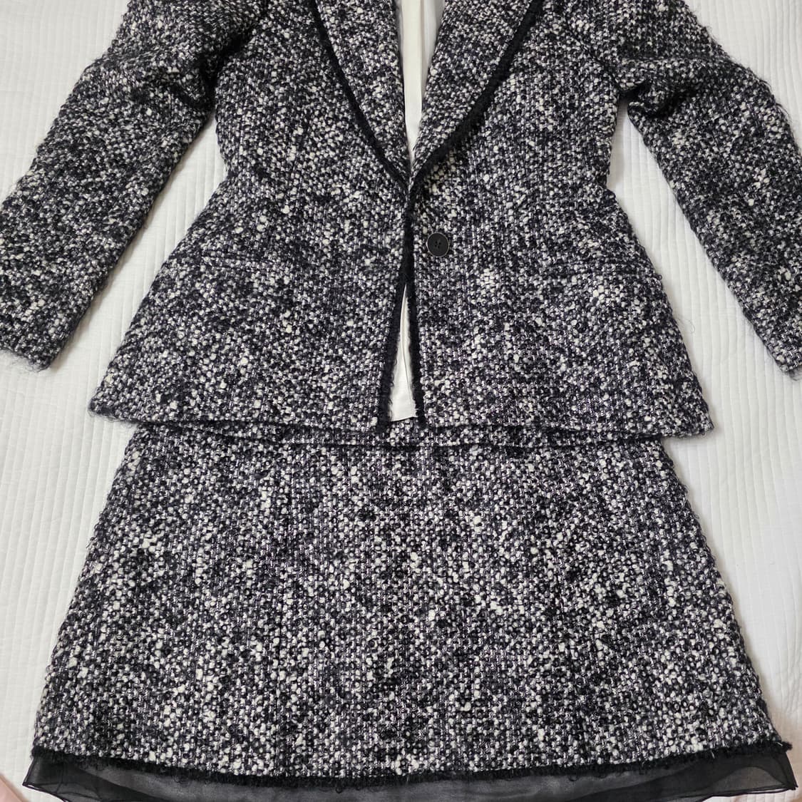 [정품] 크리스찬 디올 라프 시몬스 런웨이 트위드 셋업 (새상품급) 상품이미지6