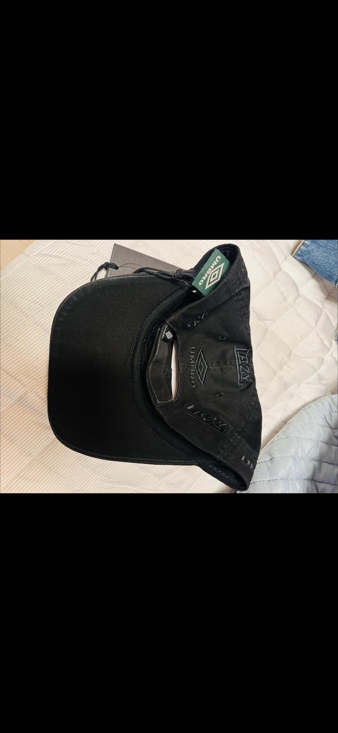 엄브로 LAZY 볼캡 블랙 F 새상품 상품이미지2