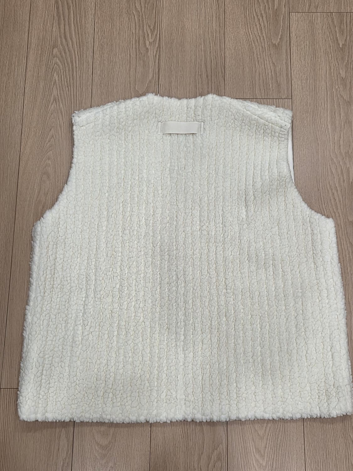 플리스 플리츠 조끼 상품이미지3