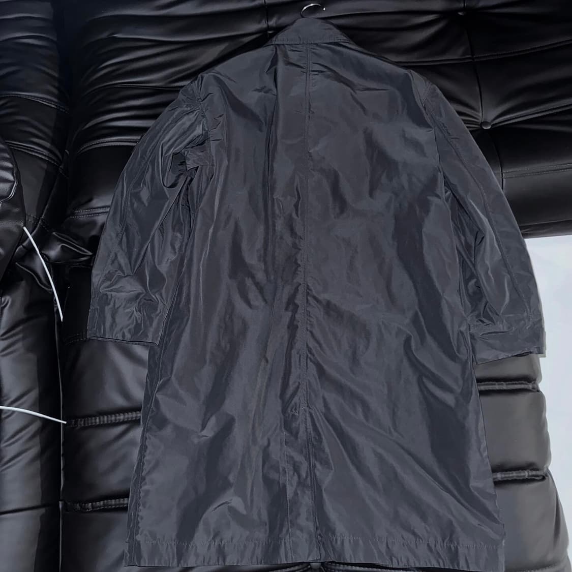 스톤 블랙 마이크로 렙스 롱 재킷 ( 봄 가을ss ) 상품이미지2