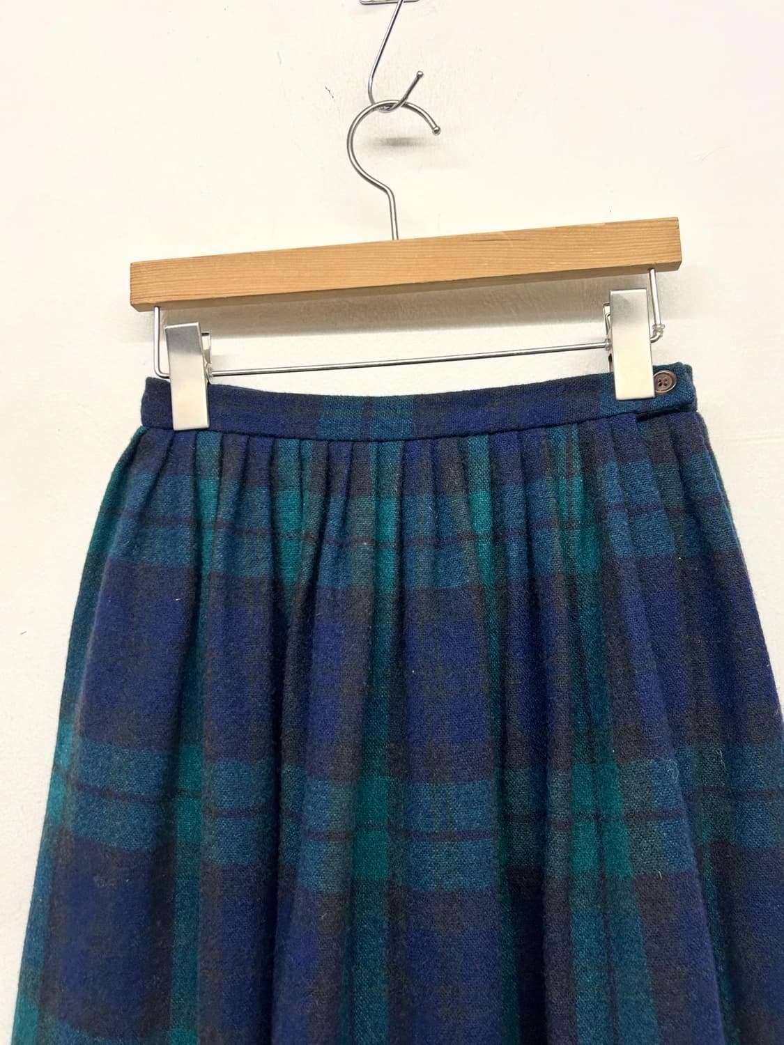 JPN 폴로 랄프로렌 빈티지 타탄체크 울 스커트 상품이미지2