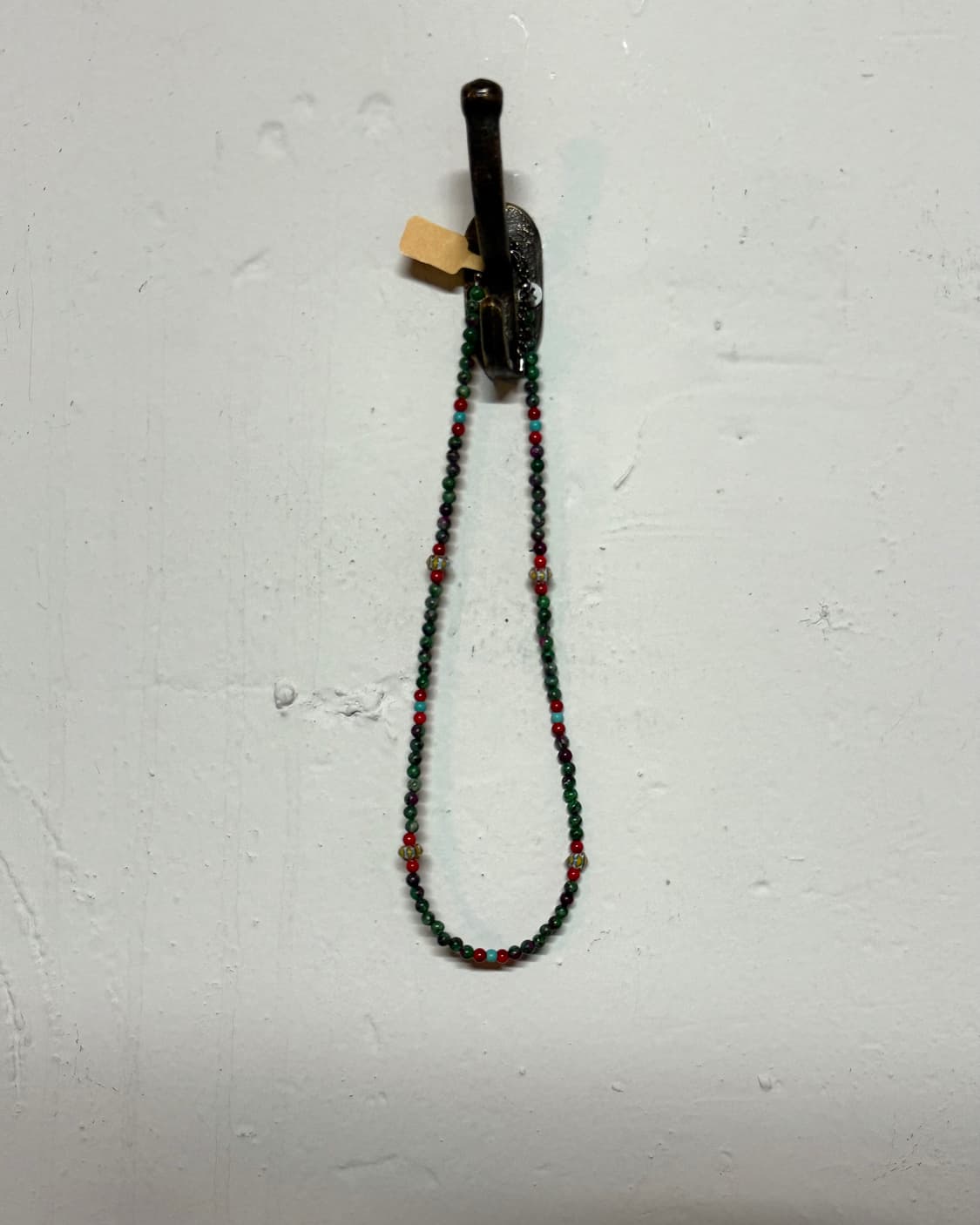 모쿠토 ‘단청’ 비즈 목걸이 [그린/퍼플] 상품이미지1