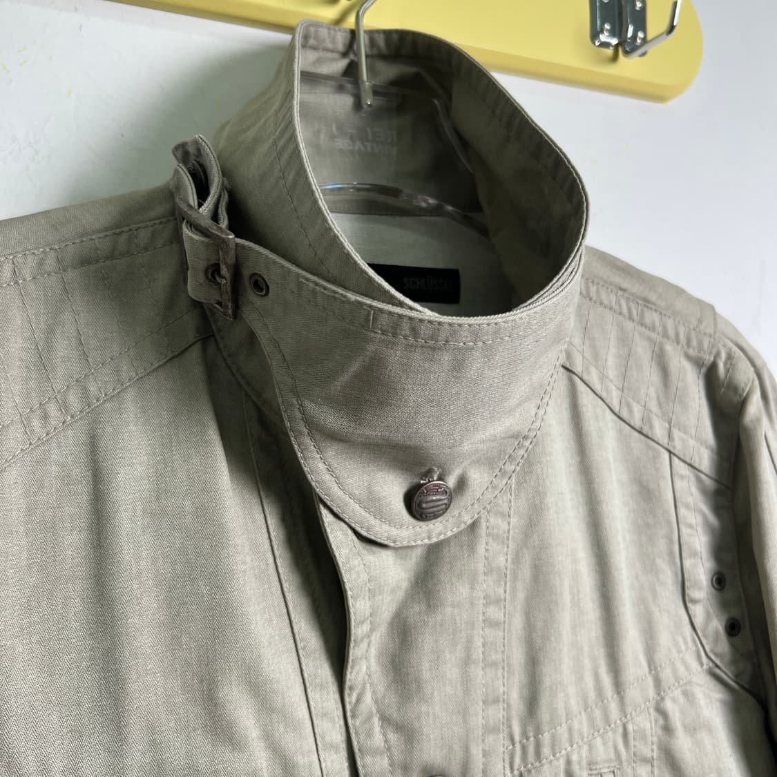 Schlussel 슈리셀 그레이 밀리터리 코튼 자켓  상품이미지7