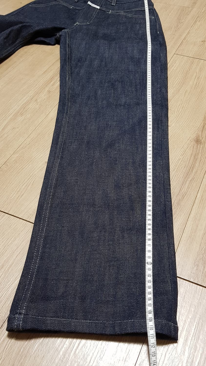 마리떼프랑소와저버 셀비지 생지 다크블루 데님 팬츠 상품이미지6