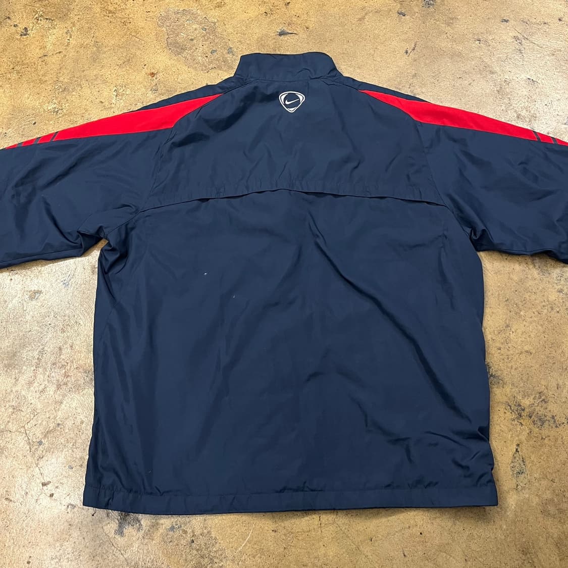 [정품/XL] 나이키 바람막이 네이비 레드 트랙 자켓 b15 상품이미지4