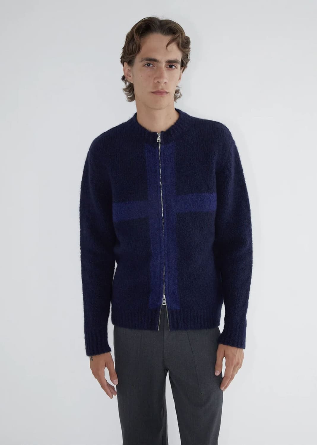 L/ 팔로마울 Cruz B 집업니트 상품이미지4