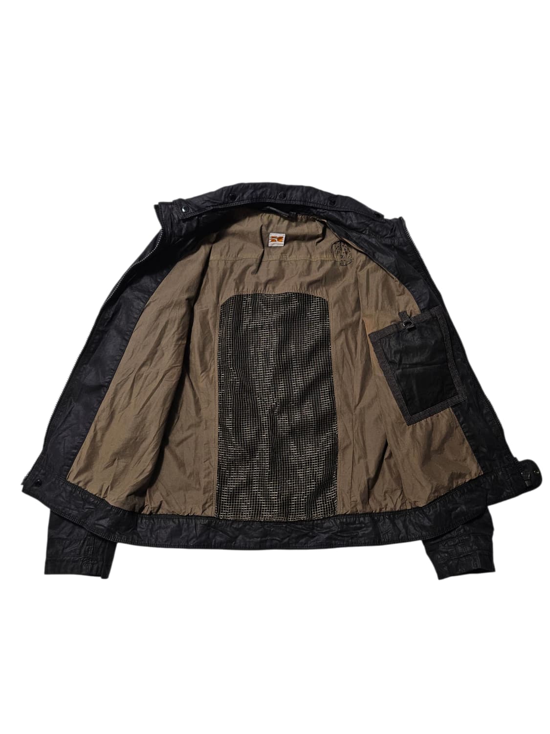 보스 오렌지 Boss 코티드 블루종 자켓 48  상품이미지5