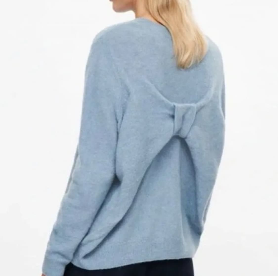 코스 COS 백 리본 울 니트 PN7801 상품이미지2