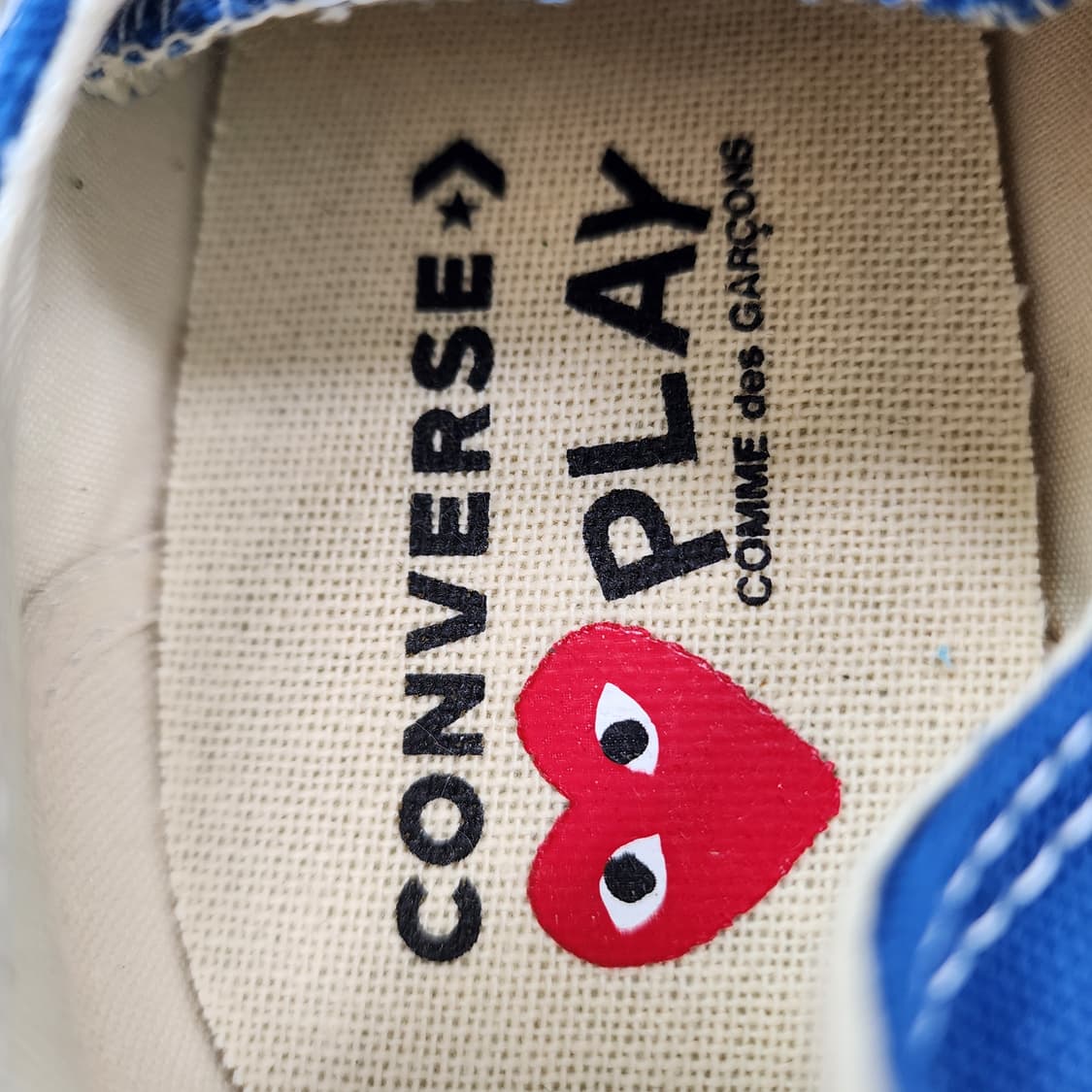 [245] 컨버스 X 꼼데가르송 척 70 로우 블루 쿼츠 상품이미지9
