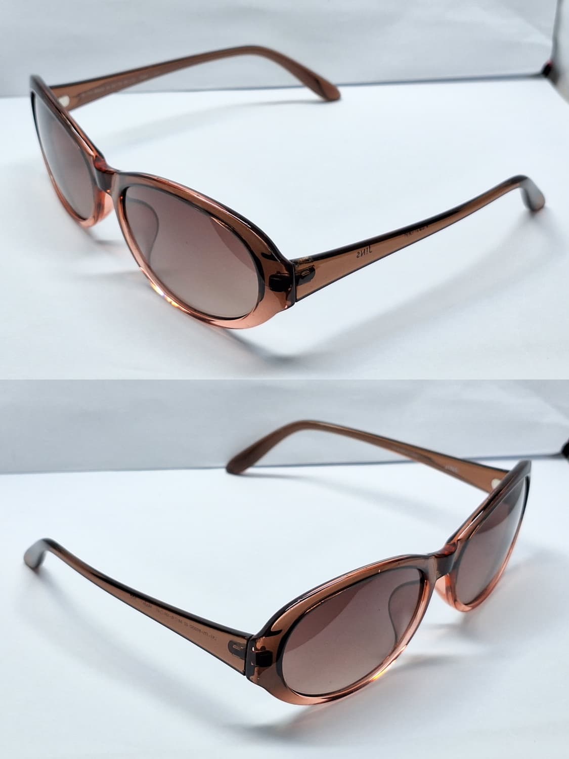 JINS 진스 LRF-17S-800 브라운 오벌형 선글라스 여성용/ 일본 상품이미지4